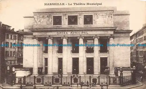 R101354 Marseille. Le Theatre Municipal