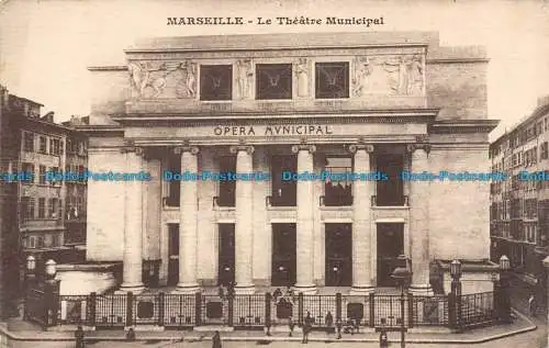 R101358 Marseille. Le Theatre Municipal