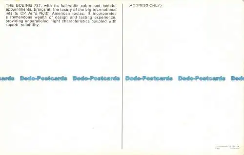 R101410 Die Boeing 737. Lithographie in Kanada
