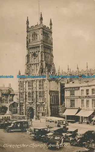 R101431 Cirencester Kirche aus S. E. The Cecily