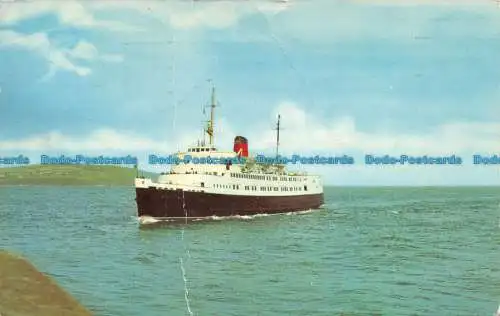 R101489 The Manx Maid. Erbaut 1662. Cammell Laird von Birkenhead. 1972