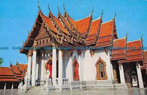 R101503 Wad Benjamabopit. Marmortempel. Bangkok. Thailand. Thai Silpa