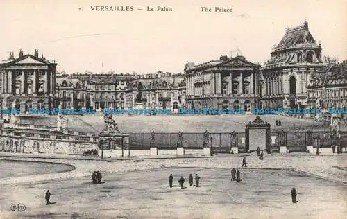 R101550 Versailles. Le Palais. Der Palast. E. L. D. Imp. Le Deley