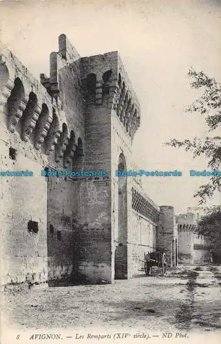 R101559 Avignon. Les Remparts. XIV Siecle. ND Phot