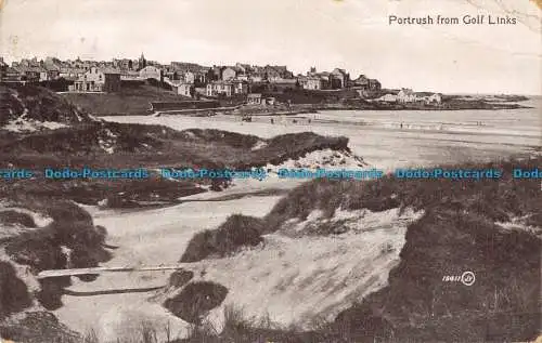 R101621 Portrush von Golf Links. Valentinstag. 1913