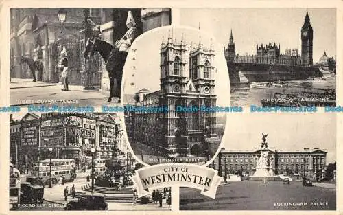 R101699 Westminster. Jarrold. Crome Serie. 1959. Multi View