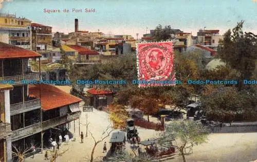 R101713 Square de Port Said. Ephtimios Freres. 1911