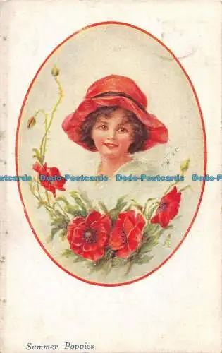 R101730 Sommermohnblumen. A. Vivian Mansell. 1933