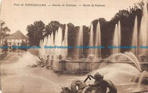 R101869 Parc de Versailles. Bassin de Neptune. Becken von Neptun. Moreau