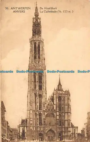 R101878 Anvers. La Cathedrale