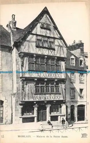 R101936 Morlaix. Maison de la Reine Anne. ND Phot. Neurdein Freres