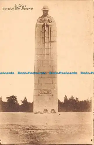 R120873 St. Julien Canadian War Memorial