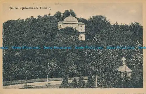 R126217 Aachen. Belvedere und Lousberg. Ostermann. B. Hopkins
