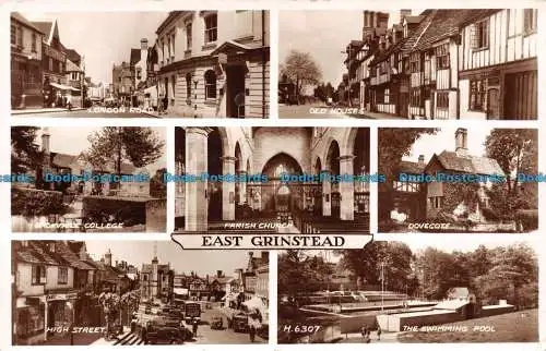 R126266 East Grinstead. Mehrfachansicht. Valentinstag. RP