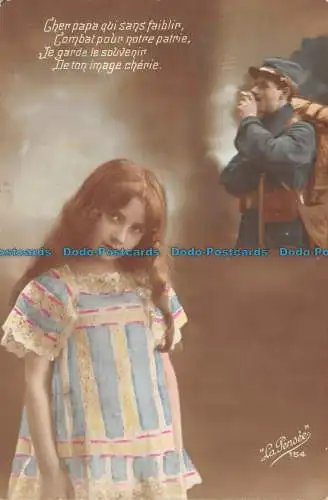 R126548 Cher Papa Qui Sans Faiblir. Mädchen