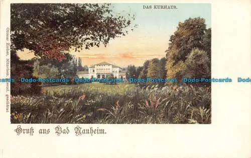 R126616 Das Kurhaus. Gruss aus Bad Nauheim. Ottmar Zieher