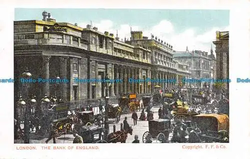 R127992 London. The Bank of England. F. F. und Co