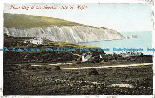 R128231 Alaun Bay und die Nadeln. Isle of Wight. Die ideale