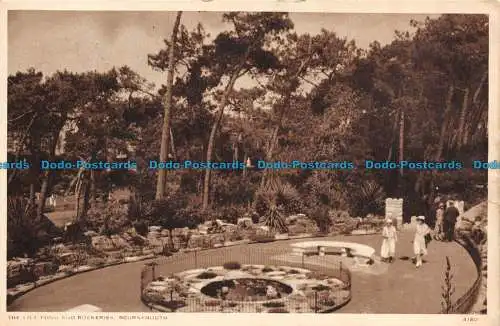 R128278 Der Seerosenteich und die Steingärten. Bournemouth. Nahe. Nr 4180. 1937