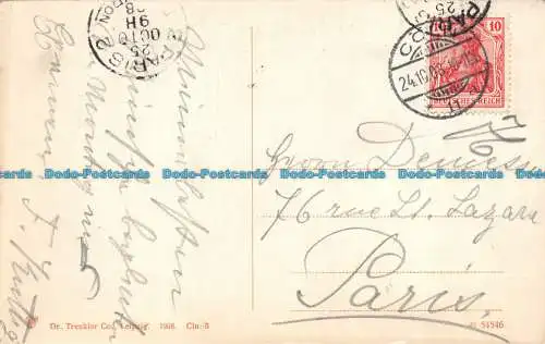 R129010 Dom Westseite. Coln a. Rh. Trenkler. 1908