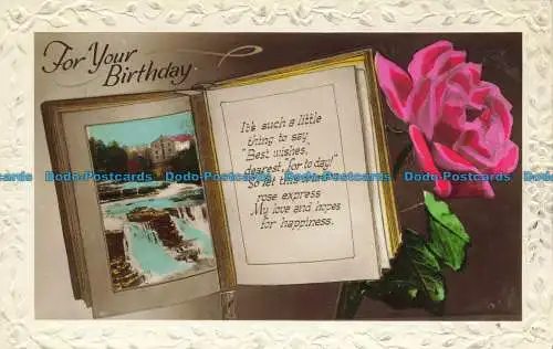 R633819 zum Geburtstag. RP. 1930