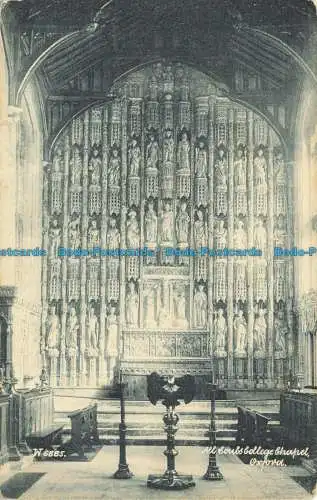 R634829 Oxford. All Souls College Chapel. The Wyndham Series