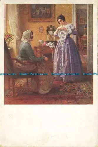 R634954 Das Neue Kleid. K. M. Schuster. Akad. Maler Karl M. Schuster. Holubetz a