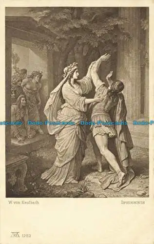 R635037 Iphigenie. F. A. Ackermann. Serie 100. W. von Kaulbach