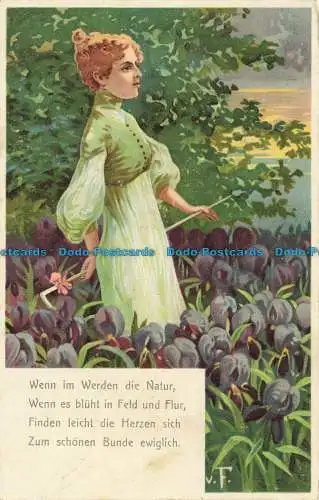 R635063 Wenn im Werden die Natur. Wenn es Bluht in Feld und Fell. Nr. 2306