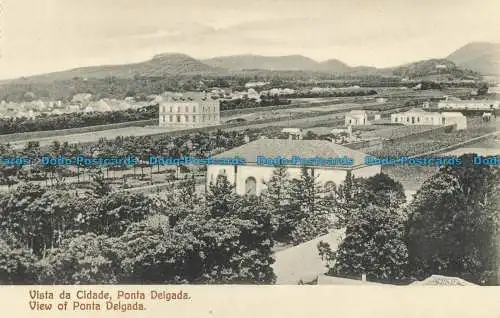 R634198 Ansicht von Ponta Delgada. Jose de Bensaude