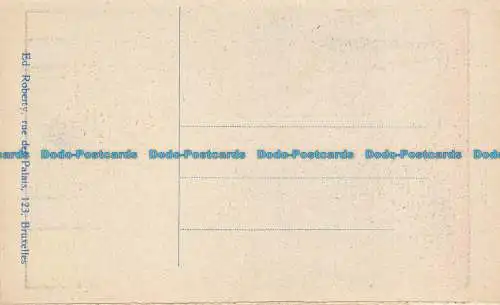 R635090 Souvenir de Bruxelles. kommen. Schwester. Seien Sie nicht so in Ectasy. Ed. Ro
