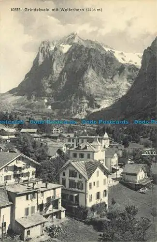 R634235 Grindelwald Mit Wetterhorn. Wehrli