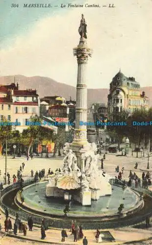R634283 Marseille. La Fontana Cantini. LL. 304. 1913