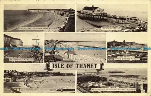 R635641 Isle of Thanet. Der Pier. Herne Bay. 1950. Multi View