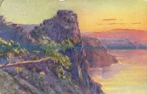 R635994 Blick auf den Berg. J. W. Bucher