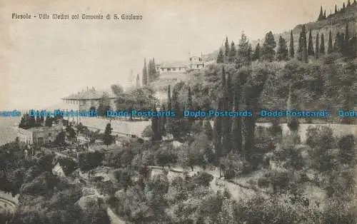 R636079 Fiesole. Villa Medici Col Convento di S. Girolamo. S.T.A