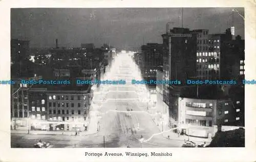 R636101 Manitoba. Portage Avenue. Winnipeg. Serie City Of Winnipeg. Nr. 616. 19
