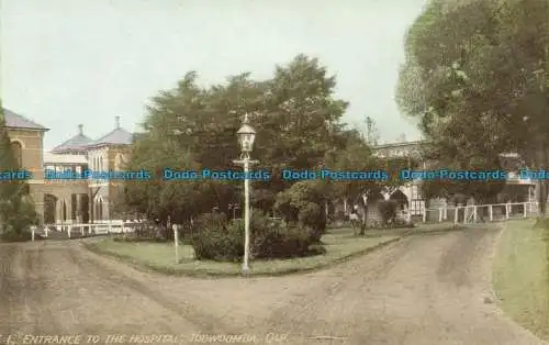R636148 Toowoomba. Eingang zum Krankenhaus. I.H.T. Serie