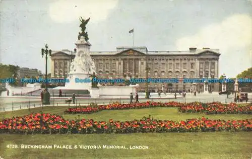 R636455 London. Buckingham Palace und Victoria Memorial. J. Lachs