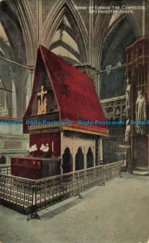 R636566 Westminster Abbey. Schrein Eduards des Bekenners. Valentine Serie