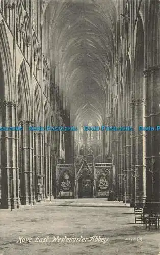 R637283 London. Westminster Abbey. Kirchenschiff Ost. Valentine