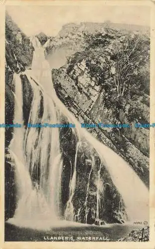 R636695 Llanberis Wasserfall. Valentinstag. Serie Bromotypie. Bild. 1928