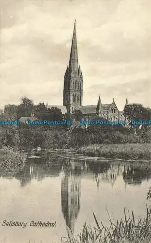 R637345 Kathedrale von Salisbury. Valentines Serie