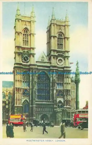 R637410 London. Westminster Abbey. London Through the Camera Serie