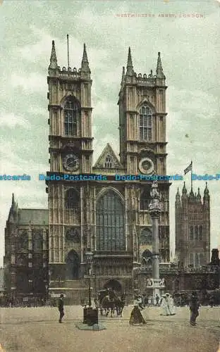 R637488 London. Westminster Abbey. Postkarte