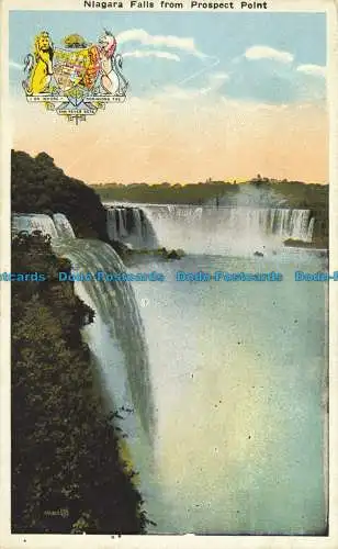 R636945 Niagarafälle vom Prospect Point. Valentine