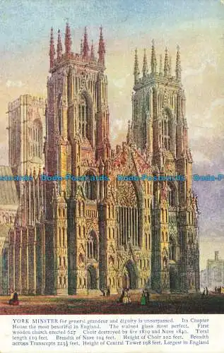 R637008 York Minster. Sein Kapitelsaal, das schönste in England. Edwin Sto