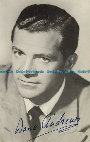 R637761 Dana Andrews. Universal International Star. Promi-Verlag. Celebrieren