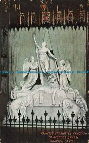 R637883 Windsor Castle. Kapelle St. Georges. Prinzessin Charlotte Kenotaph. Marschall