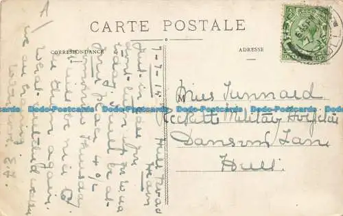 R637926 Pornichet. Avenue Yolande. Postkarte. 1915